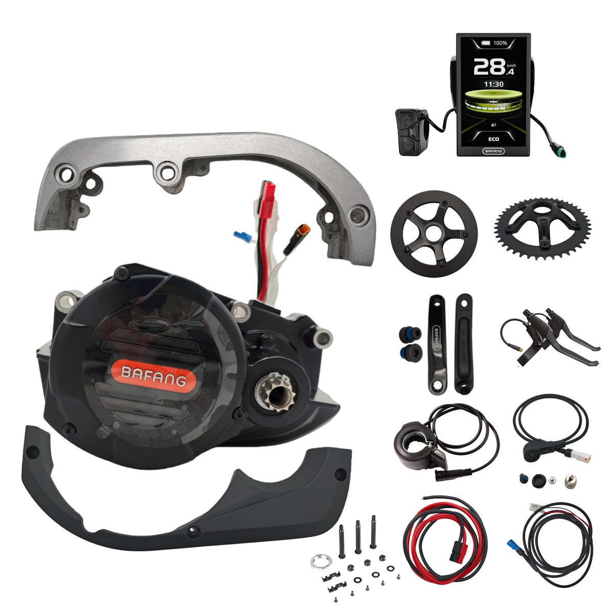 Mid Drive Motor Kit 52V 1000W - ชุดมอเตอร์ขับเคลื่อนกลาง Bafang M620 G510 1000W 48V