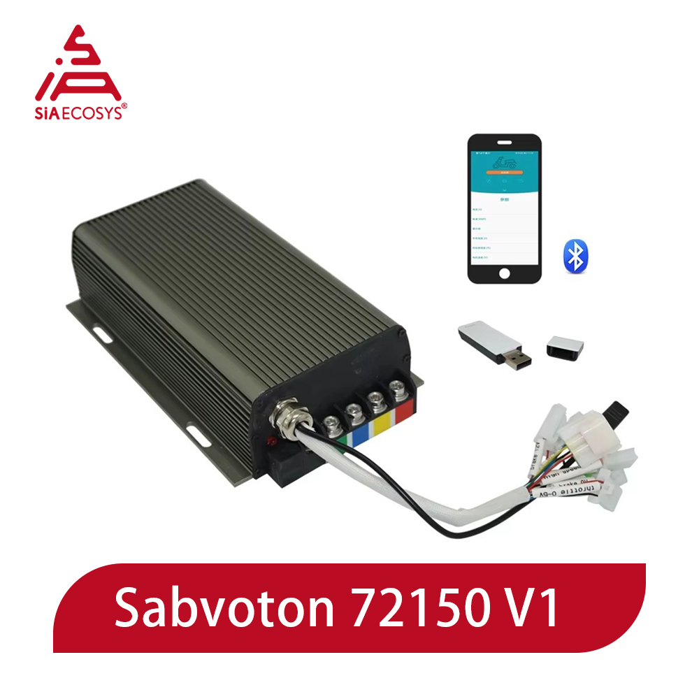 Bldc Controller 72V 150A Sabvoton - ตัวควบคุมคลื่นไซน์ Sabvoton SVMC72150 72V 150A พร้อมบลูทูธ