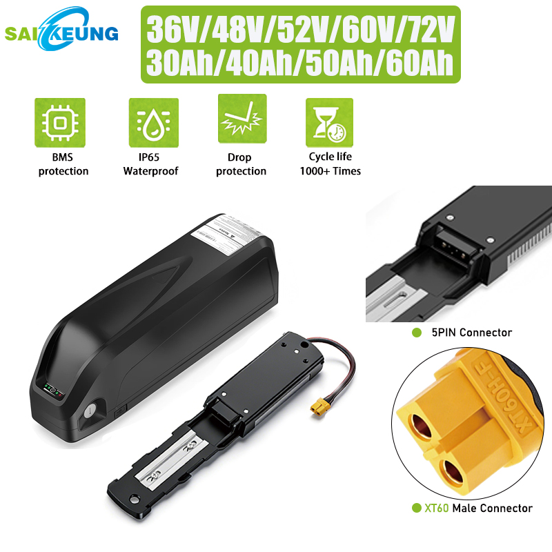 Ebike Battery 48V 20Ah Hailong - แบตเตอรี่จักรยานไฟฟ้า Cham 36 48v 52 60
