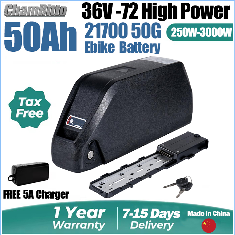 Ebike Conversion Kit 72V 3000W - ชุดอุปกรณ์จักรยานไฟฟ้า Cham-Rider 72V 3000w กำลังสูง 48v