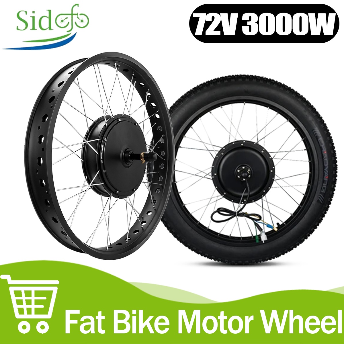 72V 3000W Brushless Gearless ม - 72V 5000W Hub Motor Kit บทวิจารณ์และราคา