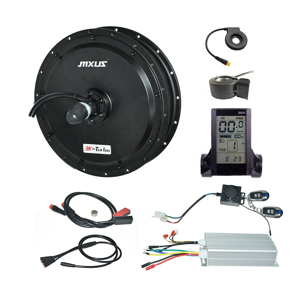 ชุดแปลงมอเตอร์ฮับจักรยานไฟฟ้า  - Ebike Conversion Kit 72V 3000W บทวิจารณ์และราคา