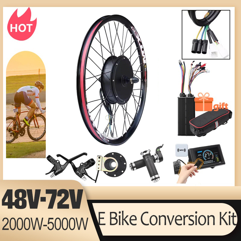 ชุดแปลงจักรยานไฟฟ้า 72V 5000W  - 72V 5000W Hub Motor Kit บทวิจารณ์และราคา
