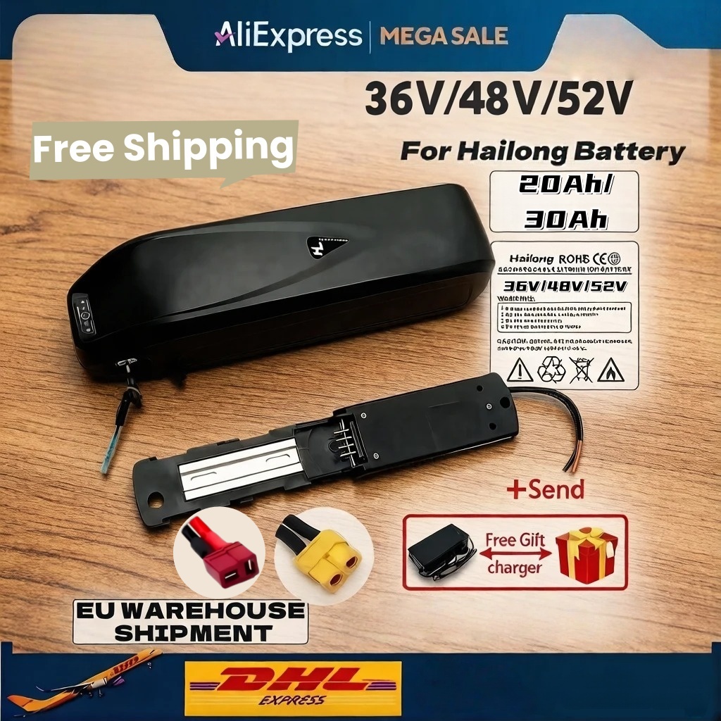 ใหม่สำหรับ Hailong 36V 48V 52V - Ebike Battery 48V 20Ah Hailong บทวิจารณ์และราคา