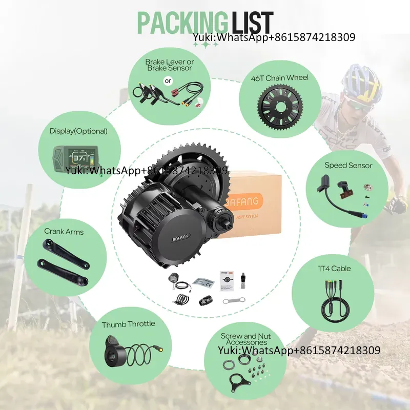 มอเตอร์กลาง BBSHD 1000W 48V 52 - Mid Drive Motor Kit 52V 1000W บทวิจารณ์และราคา