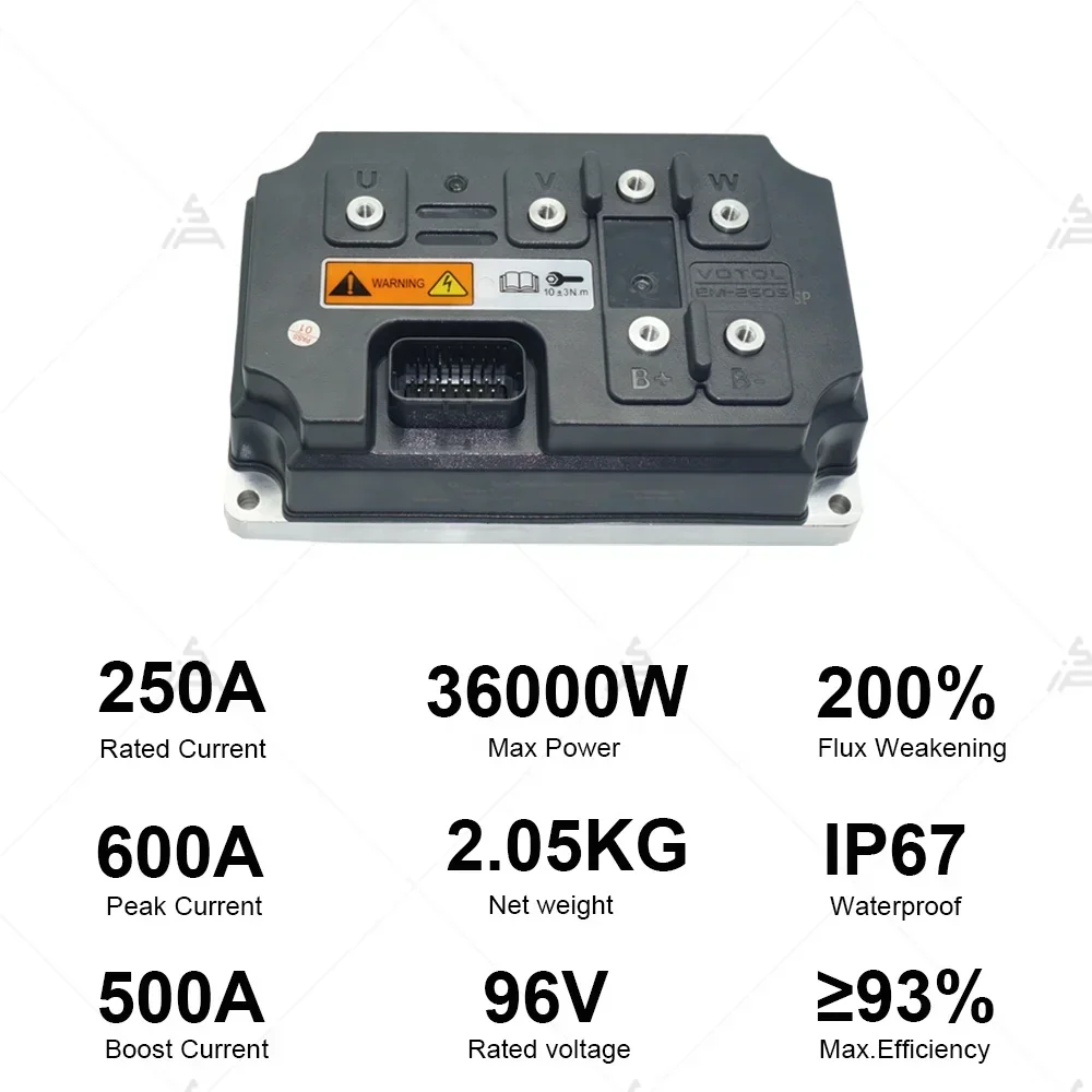 ตัวควบคุมมอเตอร์ BLDC กำลังสูง - Programmable Bldc Motor Controller 96V บทวิจารณ์และราคา